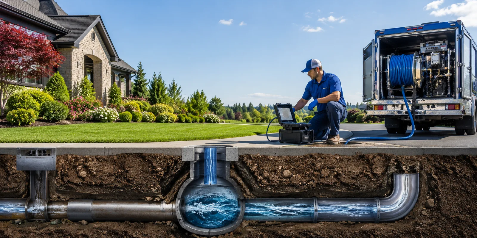 Drainage restoration information for Pleasantville, OH
